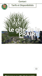 Mobile Screenshot of gite-laprairie.com